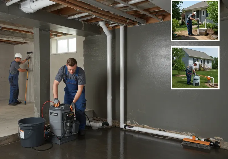 Basement Waterproofing and Flood Prevention process in Silver Ridge, NJ